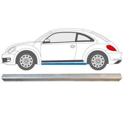 Reparație prag partea inferioară pentru Volkswagen Beetle 2011-2019 / Stânga 15096