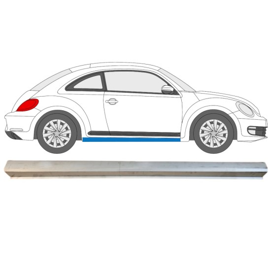 Reparație prag partea inferioară pentru Volkswagen Beetle 2011-2019 / Dreapta 15095