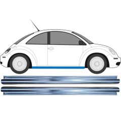 Reparație prag pentru Volkswagen New Beetle 1998-2005 / Stânga = Dreapta (simetric) / Set 11913