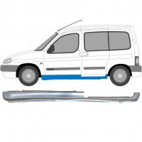 Reparație prag pentru Peugeot Partner 1996- / Stânga 6955
