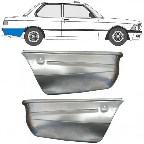 BMW 3 E21 1975-1984 2/4 UŞĂ SEGMENT REPARAȚIE ARIPĂ SPATE / A STABILIT