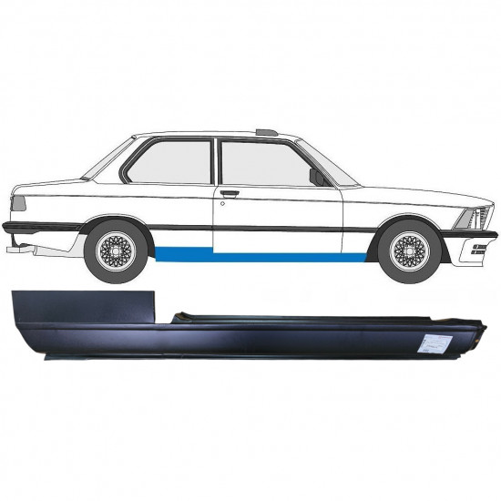 BMW 3 E21 1975-1984 2 UŞĂ DEPLIN REPARATIE PRAG INTERIOR / DREAPTA