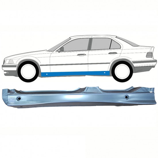 Prag complet pentru BMW 3 E36 1990-2000 / Stânga 10855