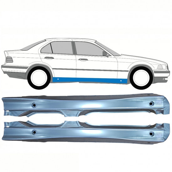 Prag complet pentru BMW 3 E36 1990-2000 / Stânga+Dreapta / Set 10856