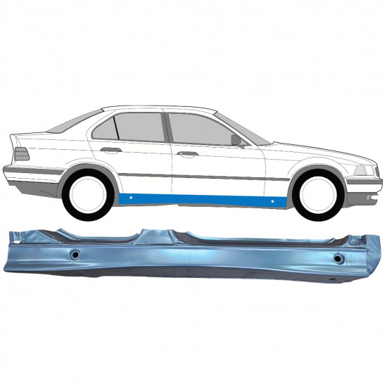 Prag complet pentru BMW 3 E36 1990-2000 / Dreapta 11095