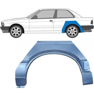 BMW 3 E30 1987-1994 2 UŞĂ SEGMENT REPARAȚIE ARIPĂ SPATE / STÂNGA