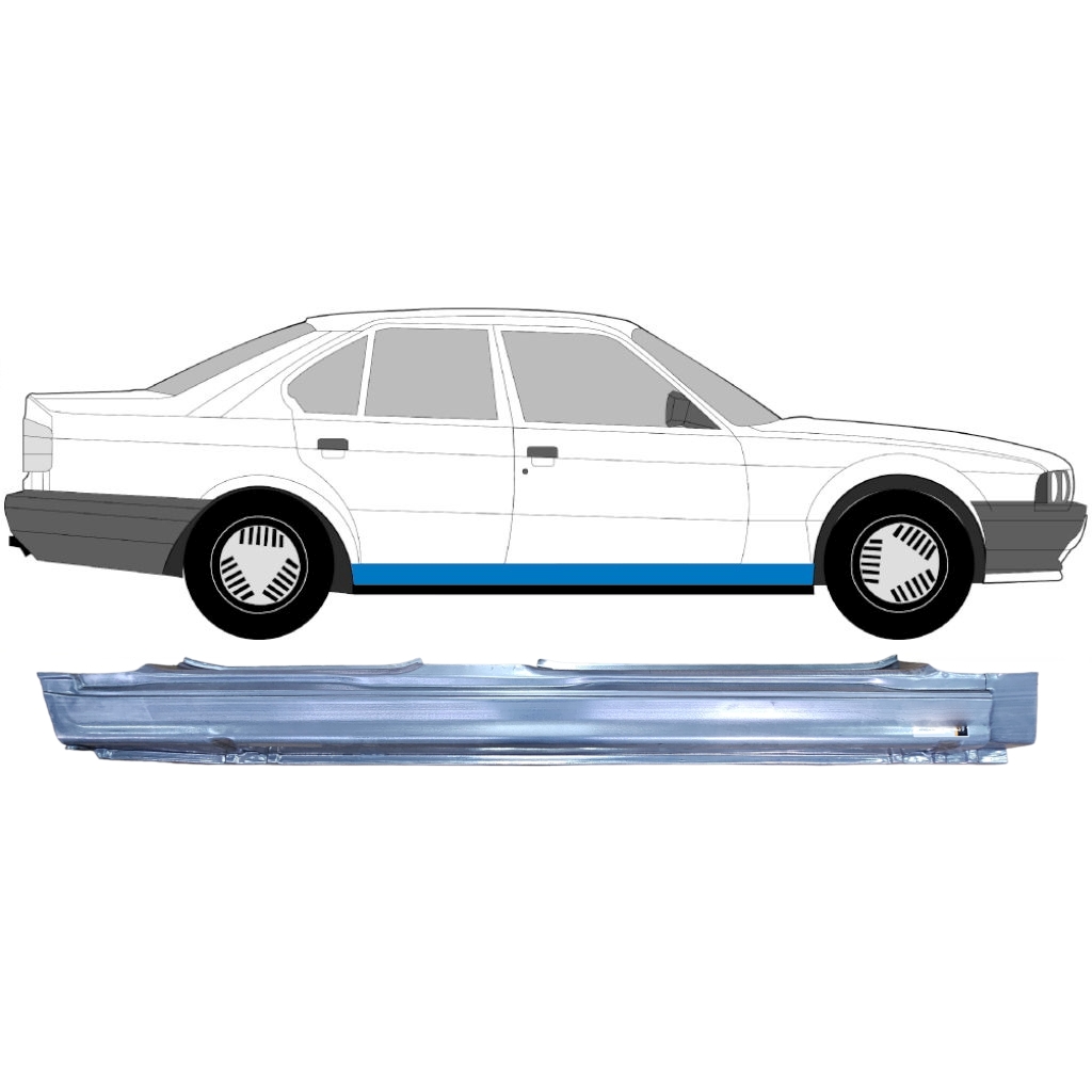 BMW 5 E34 1987-1996 SEDAN COMBI DEPLIN REPARATIE PRAG INTERIOR / PERECHE