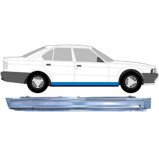 Prag complet pentru BMW 5 E34 1987-1996 / Dreapta 6397