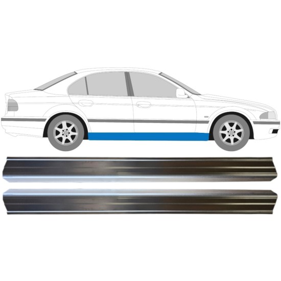 Reparație prag partea inferioară pentru BMW 5 E39 1996-2004 / Stânga+Dreapta / Set 14966 Reparație prag partea inferioară pentru BMW 5 E39 1996-2004 / Stânga+Dreapta / Set 14966