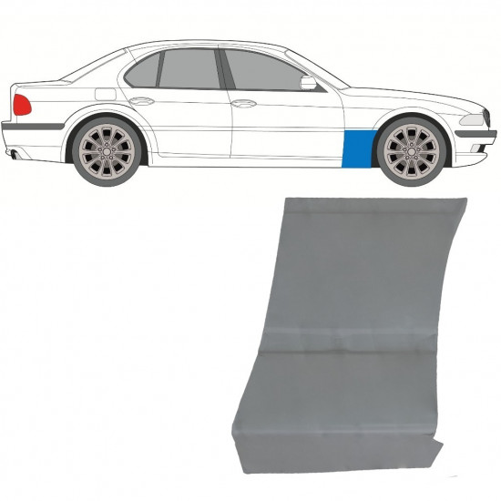 BMW 7 E38 1994-2001 PANOU REPARATIE ARIPA FAȚĂ / DREAPTA