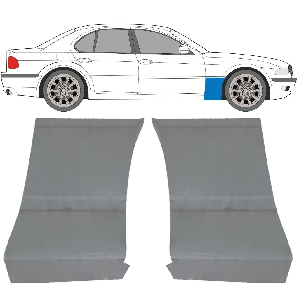 BMW 7 E38 1994-2001 PANOU REPARATIE ARIPA FAȚĂ / A STABILIT