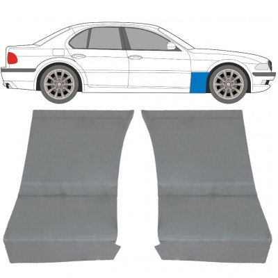 Panou de reparație aripă față pentru BMW 7 E38 1994-2001 / Set 11787