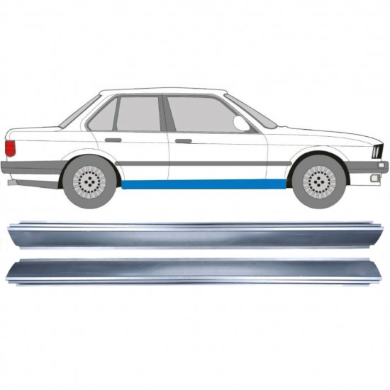 BMW 3 E30 1982-1994 PANOU DE REPARARE PRAG / DREAPTA + STÂNGA / A STABILIT