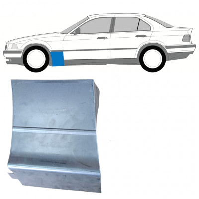 Panou de reparație aripă față pentru BMW E36 3 Limo/ 1990-2000 / Stânga / COMBI 7812