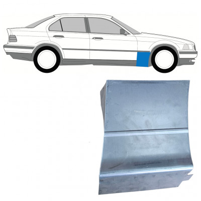 Panou de reparație aripă față pentru BMW E36 3 Limo/ 1990-2000 / Dreapta / COMBI 7811