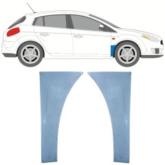 Panou de reparație aripă față pentru Fiat Bravo II 2007-2014 / Stânga+Dreapta / Set 11545