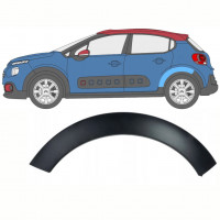 Bandou lateral aripă spate pentru Citroen C3 2016- / Stânga 8505