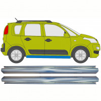 Reparație prag pentru Citroen C3 Picasso 2008- / Stânga = Dreapta (simetric) / Set 10301