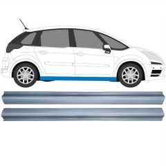 Reparație prag pentru Citroen C4 Picasso 2006-2013 / Stânga+Dreapta / Set 11915