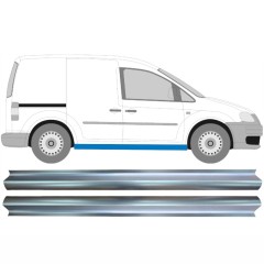 Reparație prag pentru Volkswagen Caddy 2004-2020 / Stânga = Dreapta (simetric) / Set 10485