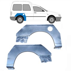 Reparație aripă spate pentru Seat Inca 1995-2004 / Stânga+Dreapta / Set 13263