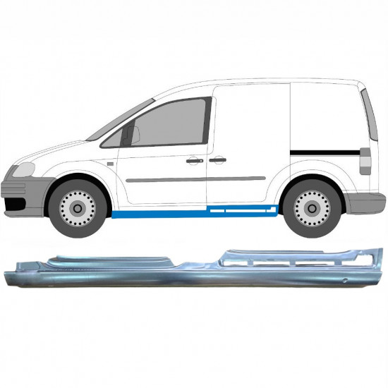 VW CADDY III 2004-2015 4 UŞĂ REPARATIE PRAG INTERIOR / STÂNGA
