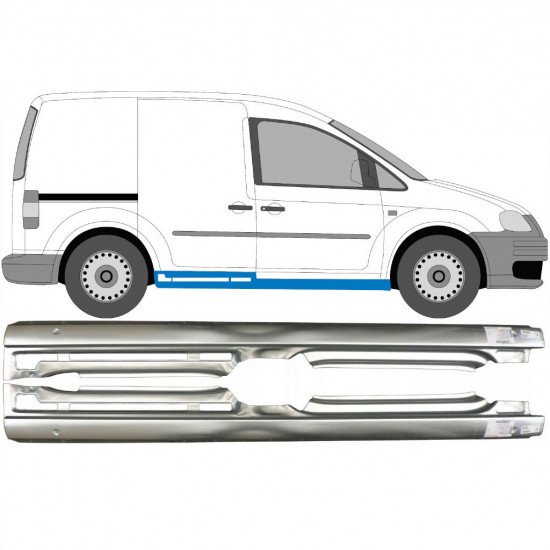 VW CADDY III 2004-2015 4 UŞĂ REPARATIE PRAG INTERIOR / A STABILIT