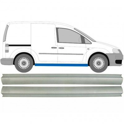 Reparație prag pentru VW Caddy 2004-2015 / Stânga = Dreapta (simetric) / Set 10485