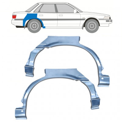 Reparație aripă spate pentru Toyota Camry 1986-1991 / Stânga+Dreapta / Set 10996