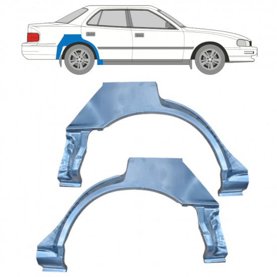 Reparație aripă spate pentru Toyota Camry 1991-1996 / Stânga+Dreapta / Set 10999