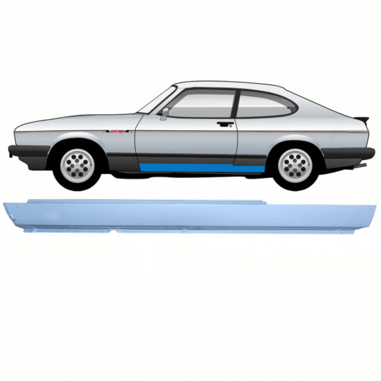 Reparație prag pentru Ford Capri 1974-1987 / Stânga 8781