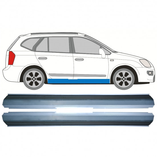 Reparație prag pentru Kia Carens 2006-2013 / Set 11116