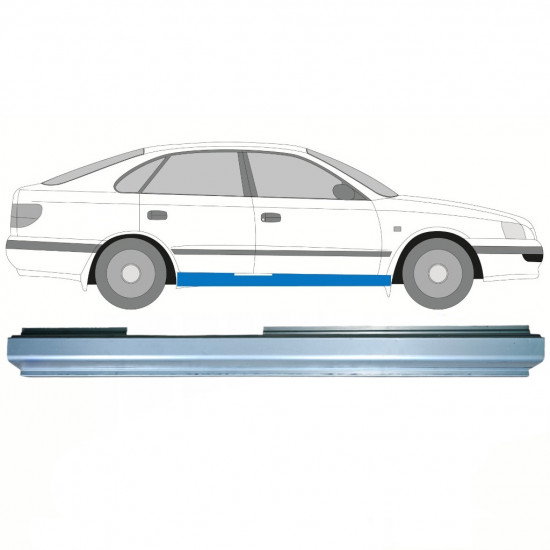 Reparație prag pentru Toyota Carina E 1992-1997 / Dreapta 8676