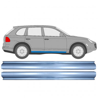 Reparație prag pentru Porsche Cayenne 2002-2010 / Stânga = Dreapta (simetric) / Set 10002