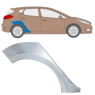 Reparație aripă spate pentru Kia Ceed 2012-2018 / Dreapta 16334
