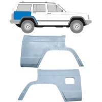 Reparație aripă spate pentru Jeep Cherokee XJ 1984-2001 / Stânga+Dreapta / Set 10442