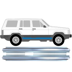 Reparație prag pentru Jeep Cherokee 1984-2001 / Stânga+Dreapta / Set 9240