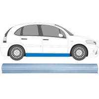 Reparație prag partea inferioară pentru Citroen C3 2002-2010 / Stânga = Dreapta (simetric) 16121