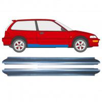 Reparație prag pentru Honda Civic 1987-1991 / Stânga+Dreapta / Set 10331