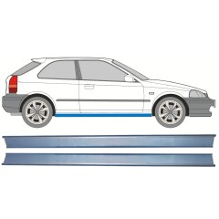 Reparație prag pentru Honda Civic EJ EK 1995-2001 / Stânga = Dreapta (simetric) / Set 10328
