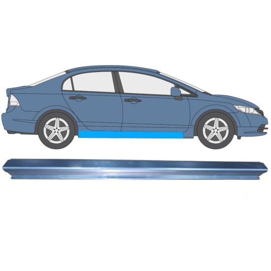 Reparație prag pentru Honda Civic 2005-2011 / Dreapta / SEDAN 11006