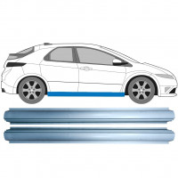 Reparație prag pentru Honda Civic 2005-2011 / Stânga+Dreapta / Stânga = Dreapta (simetric) / Set 12871