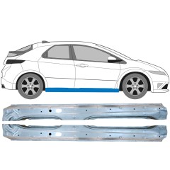 Prag complet pentru Honda Civic 2005-2011 / Stânga+Dreapta / Set 9668