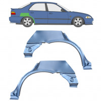 Reparație aripă spate pentru Honda Civic 1991-1995 / Stânga+Dreapta / Set 10467