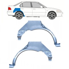 Reparație aripă spate pentru Honda Civic EJ EK 1995-2001 / Stânga+Dreapta / Set 9801