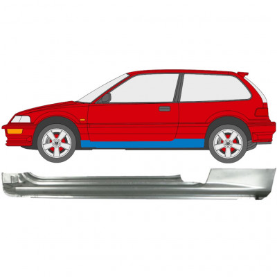 Prag complet pentru Honda Civic 1987-1991 / Stânga 6629