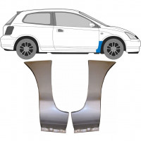 Panou de reparație aripă față pentru Honda Civic 2001-2005 / Stânga+Dreapta / Set 9634