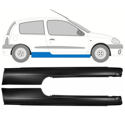 Prag complet pentru Renault Clio II 1998-2012 / Set 17164