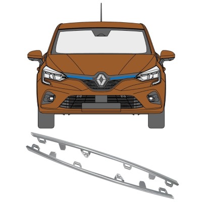 Bandou grilă pentru Renault Clio V 2019- / Stânga+Dreapta 16236