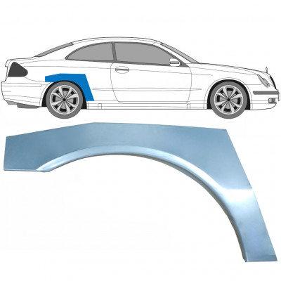 MERCEDES CLK 2002-2009 SEGMENT REPARAȚIE ARIPĂ SPATE / DREAPTA